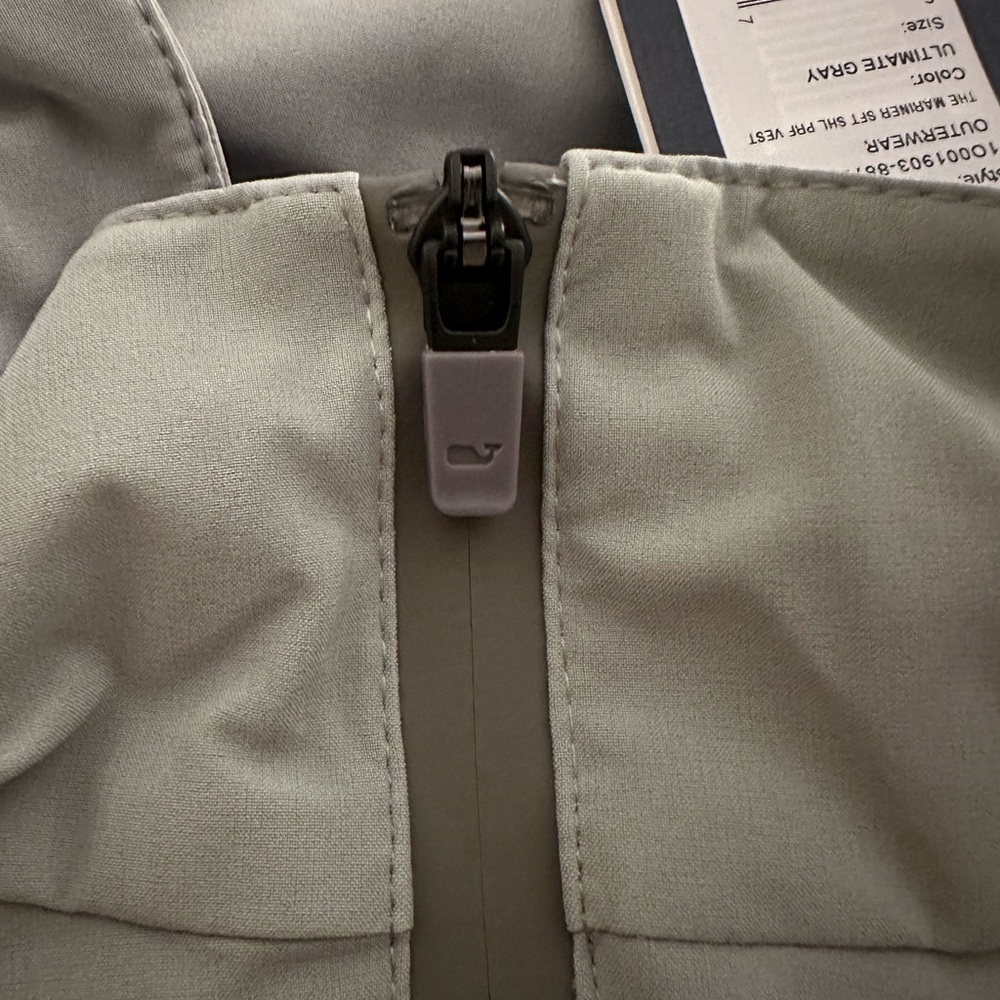 NWT Vineyard Vines Men's Gray Vest - Picture 6 of 11